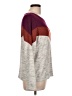 Maurices Chevron-herringbone Burgundy Pullover Sweater Size L - photo 4