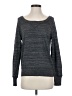 DKNY Jeans Metallic Gray Pullover Sweater Size S - photo 1