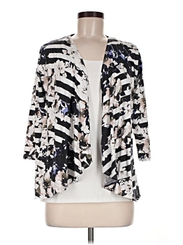 Black Saks Fifth Avenue Cardigan (view 1)
