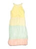 Amy Byer 100% Polyester Color Block Yellow Dress Size 10 - photo 1