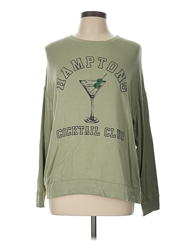 Pre-owned Green Envelope Sweatshirt In Green