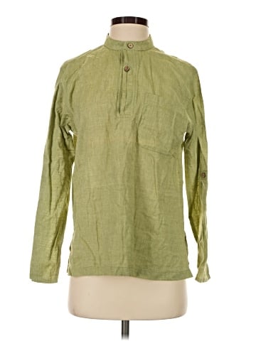 Fabindia Long Sleeve Button-Down Shirt (view 1)