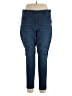Nine West Solid Blue Jeans Size 16 - photo 1