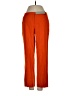 Diane von Furstenberg Color Block Orange Wool Pants Size 0 - photo 1