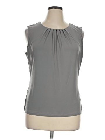 Calvin Klein Sleeveless Blouse (view 1)