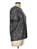The Limited Metallic Silver Short Sleeve Top Size L - photo 4