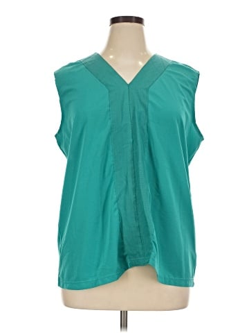 DG^2 by Diane Gilman Sleeveless Blouse (view 1)
