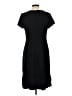 Talbots Solid Black Casual Dress Size 10 - photo 2