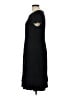 Talbots Solid Black Casual Dress Size 10 - photo 5