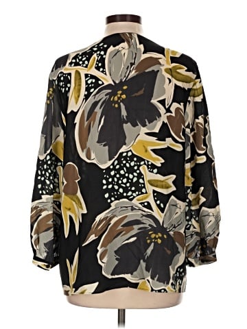 Lafayette 148 New York 3/4 Sleeve Blouse (view 2)