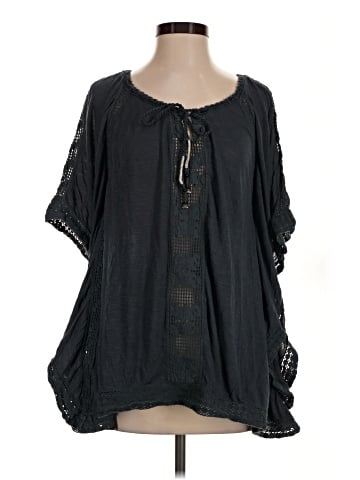 Free People 3/4 Sleeve Blouse (view 1)