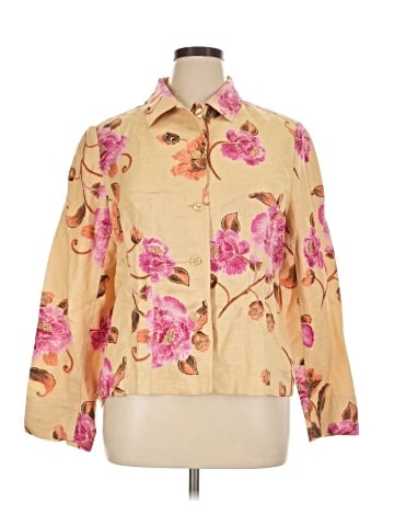 Emma James 3/4 Sleeve Blouse (view 1)