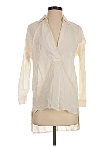 Silence and Noise Long Sleeve Blouse (view 1)