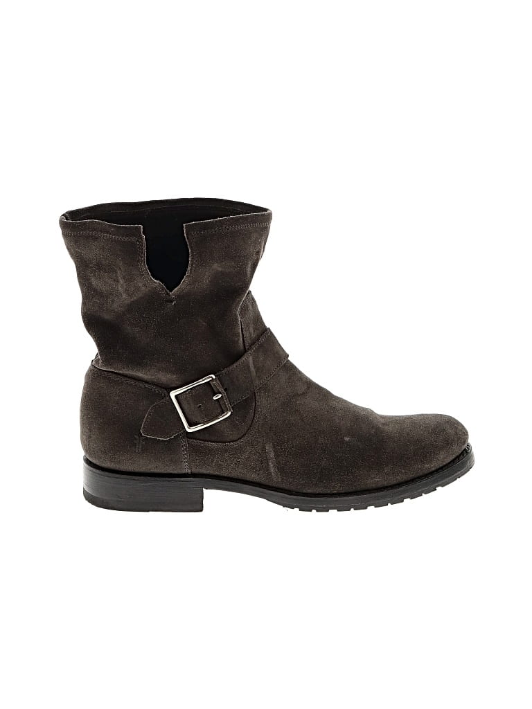 Pre-owned Frye Ankle Boots In Brown