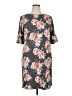 AGB Floral Gray Casual Dress Size XL - photo 1