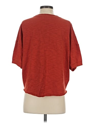 Madewell Raw-Edge Henley Tee (view 2)