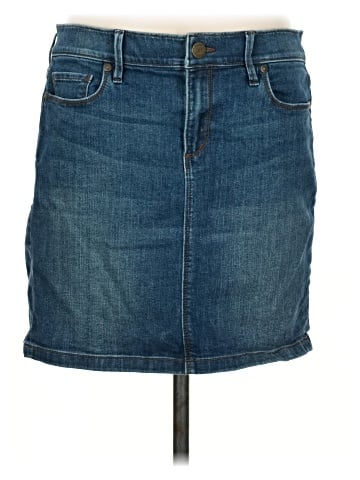 Ann Taylor LOFT Denim Skirt (view 1)