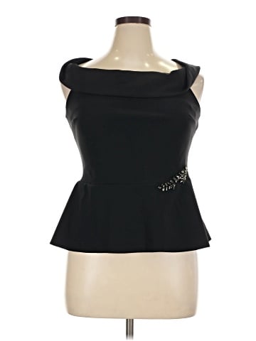 Teri Jon by Rickie Freeman Sleeveless Top (view 1)