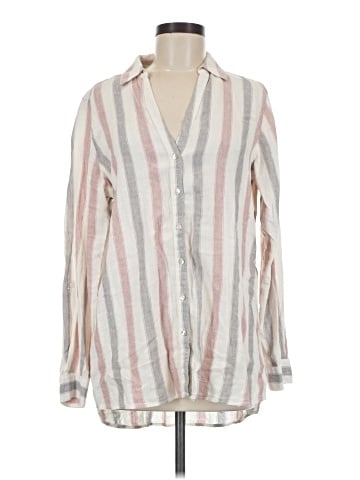 Tahari Long Sleeve Button-Down Shirt (view 1)