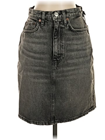 RE/DONE Denim Skirt (view 1)