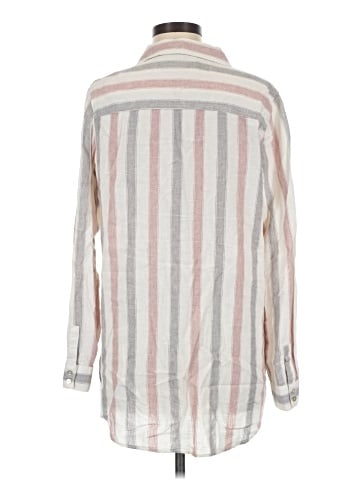 Tahari Long Sleeve Button-Down Shirt (view 2)