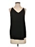 Ann Taylor LOFT 100% Polyester Black Sleeveless Blouse Size S - photo 1