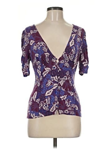 Free People Short Sleeve Blouse (view 1)