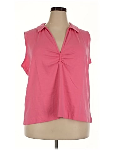 Weekends by Chico's Sleeveless T-Shirt (view 1)