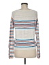Hinge Stripes White Pullover Sweater Size M - photo 2