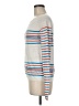 Hinge Stripes White Pullover Sweater Size M - photo 5