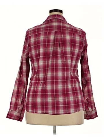 Faded Glory Long Sleeve Button-Down Shirt (view 2)