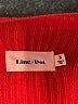 Line & Dot Solid Red Pullover Sweater Size S - photo 7