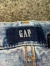 Gap 100% Cotton Blue Denim Shorts Size 6 - photo 3