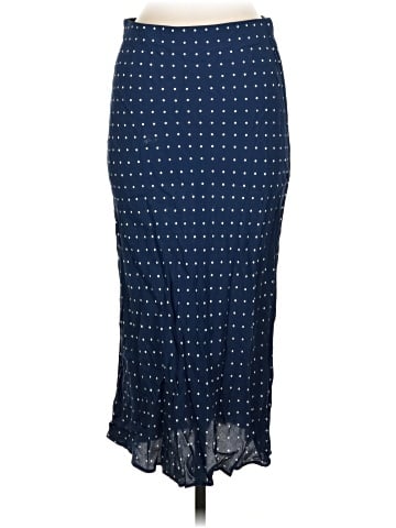 Madewell Midi Slip Skirt in Polka Dot (view 1)