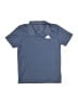 Adidas 100% Polyester Blue Short Sleeve Polo Size 8 - photo 1