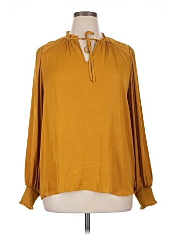 Maison d' Amelie Long Sleeve Blouse (view 1)