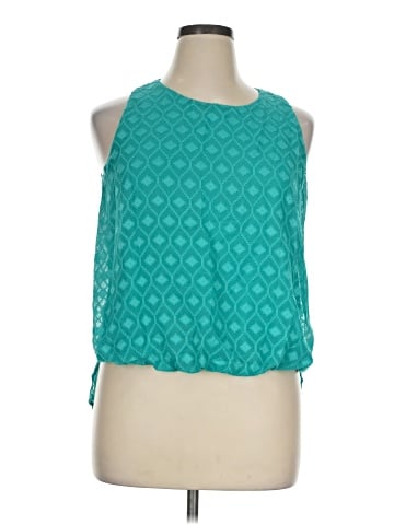 Iz Byer Sleeveless Blouse (view 1)