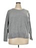 Cable & Gauge Solid Gray Pullover Sweater Size 2X - photo 1