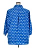 Susan Graver 100% Polyester Polka Dots Blue 3/4 Sleeve Blouse Size 2X - photo 2