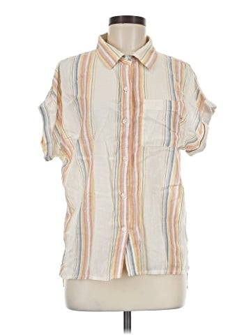 Love Potion Short Sleeve Button-Down Shirt (view 1)