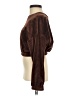 Bozzolo Brown Long Sleeve Blouse Size S - photo 5