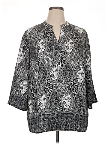 Norm Thompson 3/4 Sleeve Blouse (view 1)