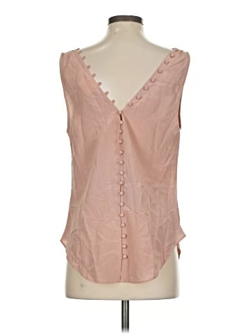 Maeve by Anthropologie Sleeveless Silk Top (view 2)