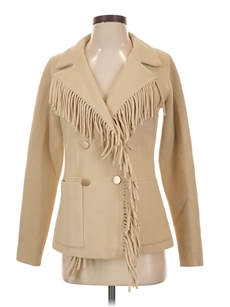 Pre-owned Nvlt Blazer Jacket In Tan