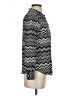 Missoni For Target 100% Polyester Chevron-herringbone Silver Long Sleeve Blouse Size S - photo 4