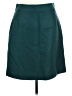 J.Crew 100% Wool Solid Teal Wool Skirt Size 8 (tall) - photo 1