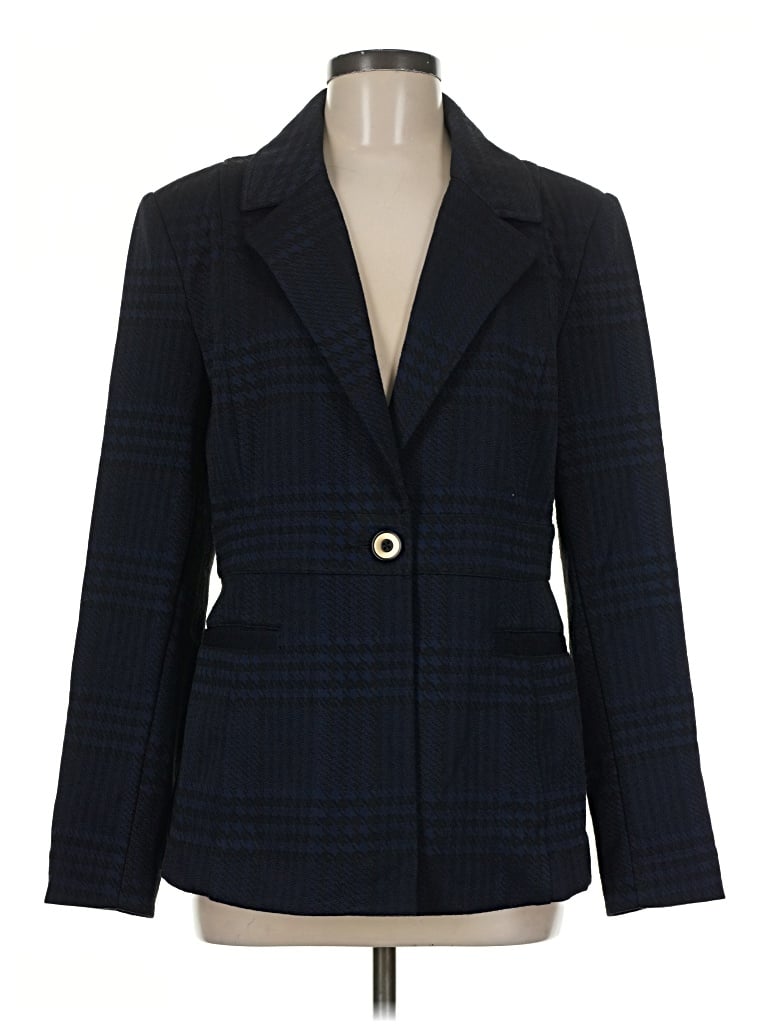 Pre-owned Cabi Blazer Jacket In Blue