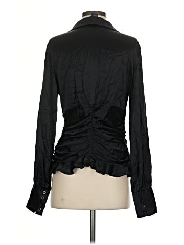 Boston Proper Long Sleeve Silk Top (view 2)