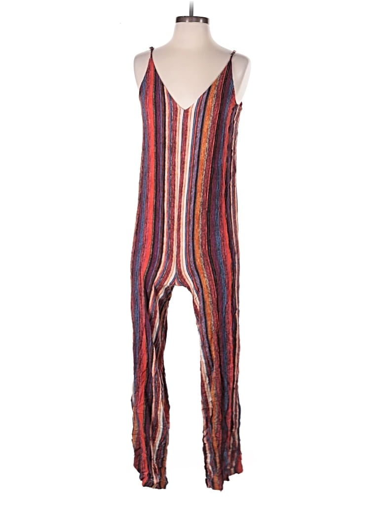 Pre-owned Sugar Lips Jumpsuit In Red