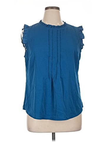 Allegra K Sleeveless Blouse (view 1)